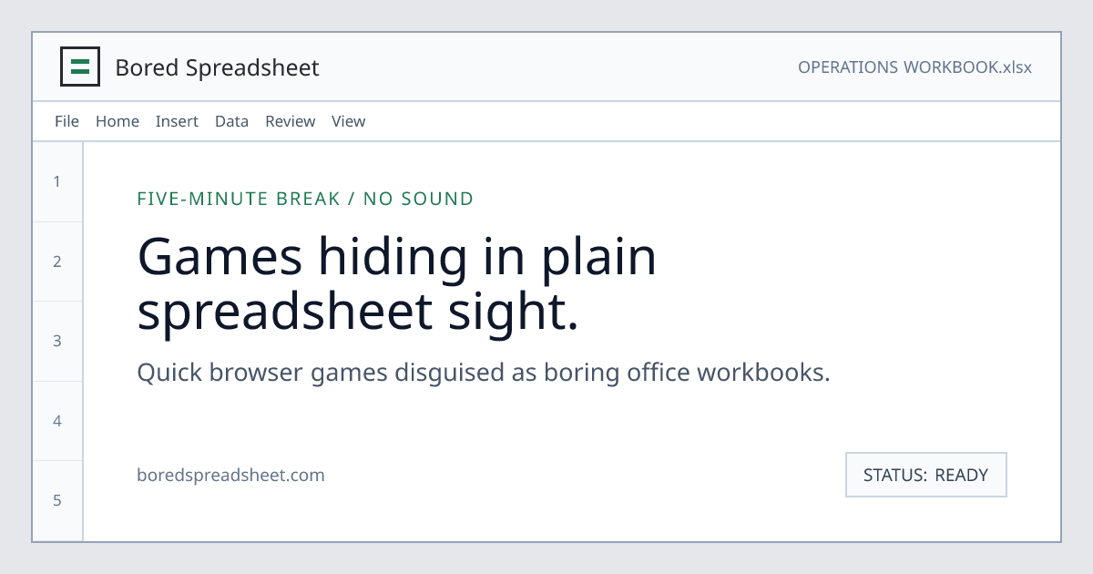 Operations Workbook screenshot